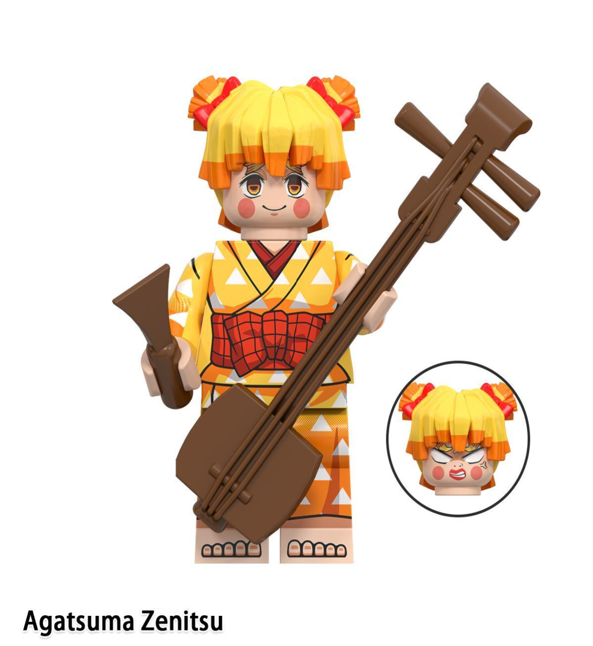 Zenitsu lady de Demon Slayer