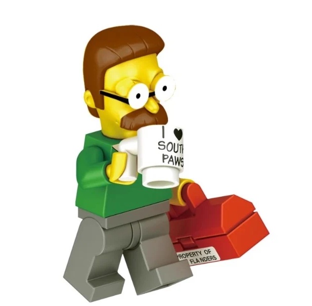 Ned Flander de los Simpson 5