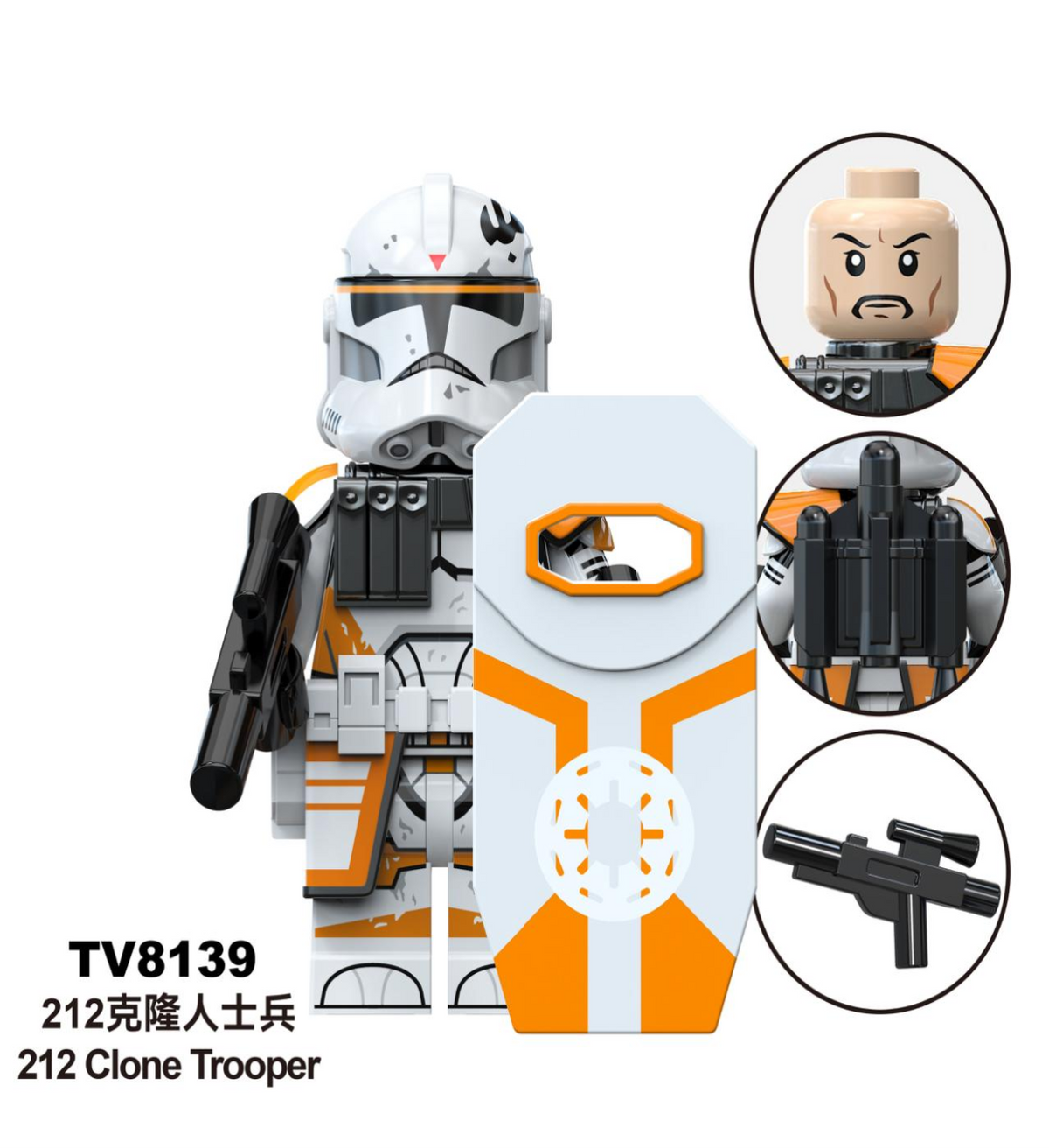 Clone Trooper 212 de Starwars 101