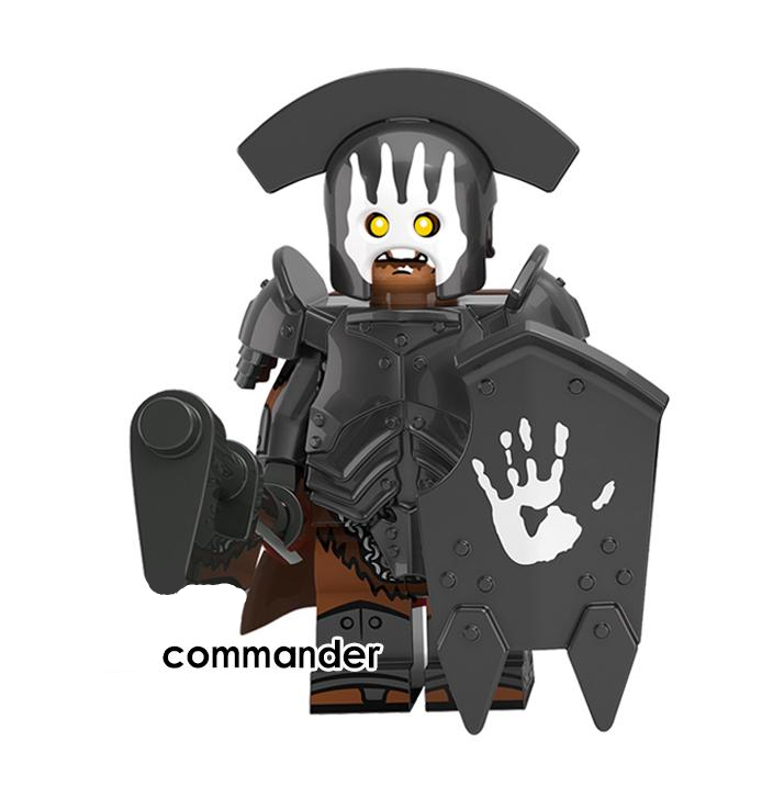 Uruk Hai comandante del Señor de los Anillos 31
