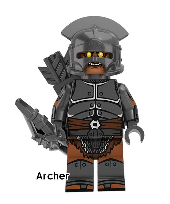 Uruk Hai Archer del Señor de los Anillos 5