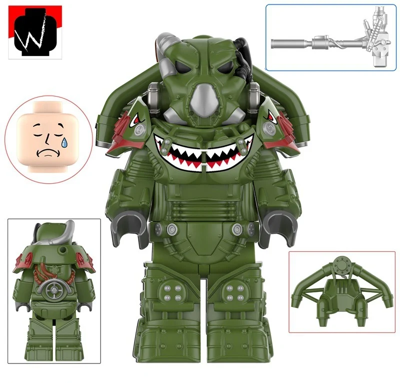 X01 armor Powered   de Fallout 8