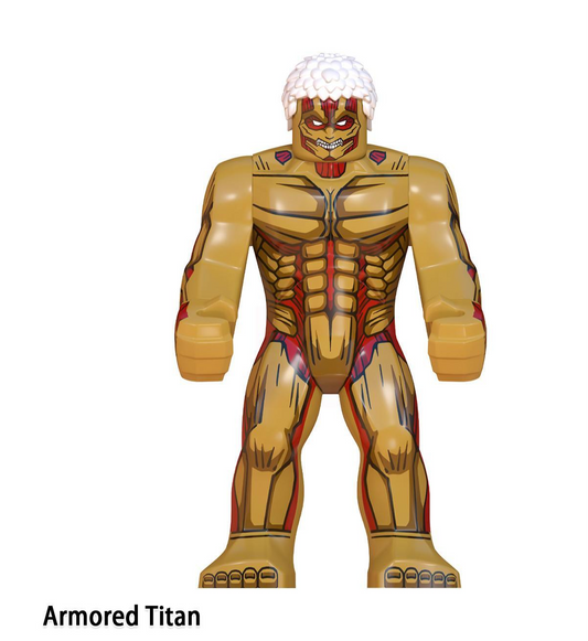 Titan acorazado  8cm de Attack on Titan