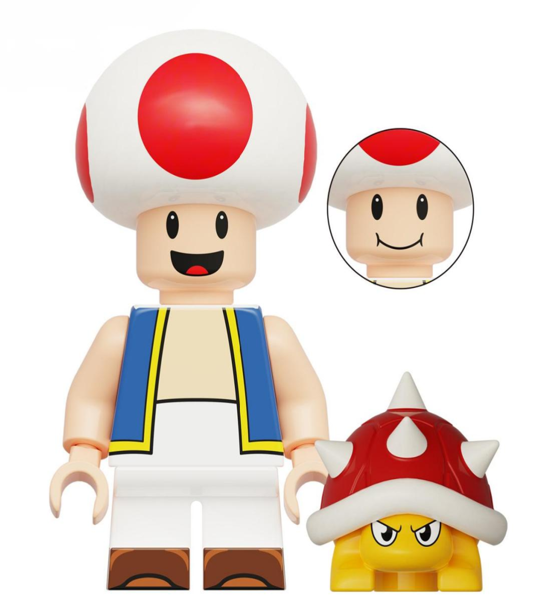 Toad 2 de Super Mario Bros 21