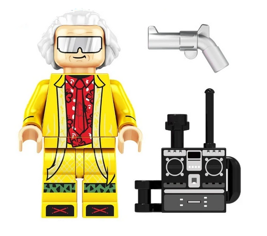 Doc Brown de Volver al Futuro