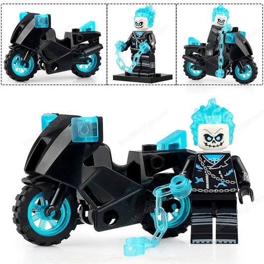 Ghost Raider blue de Marvel  98
