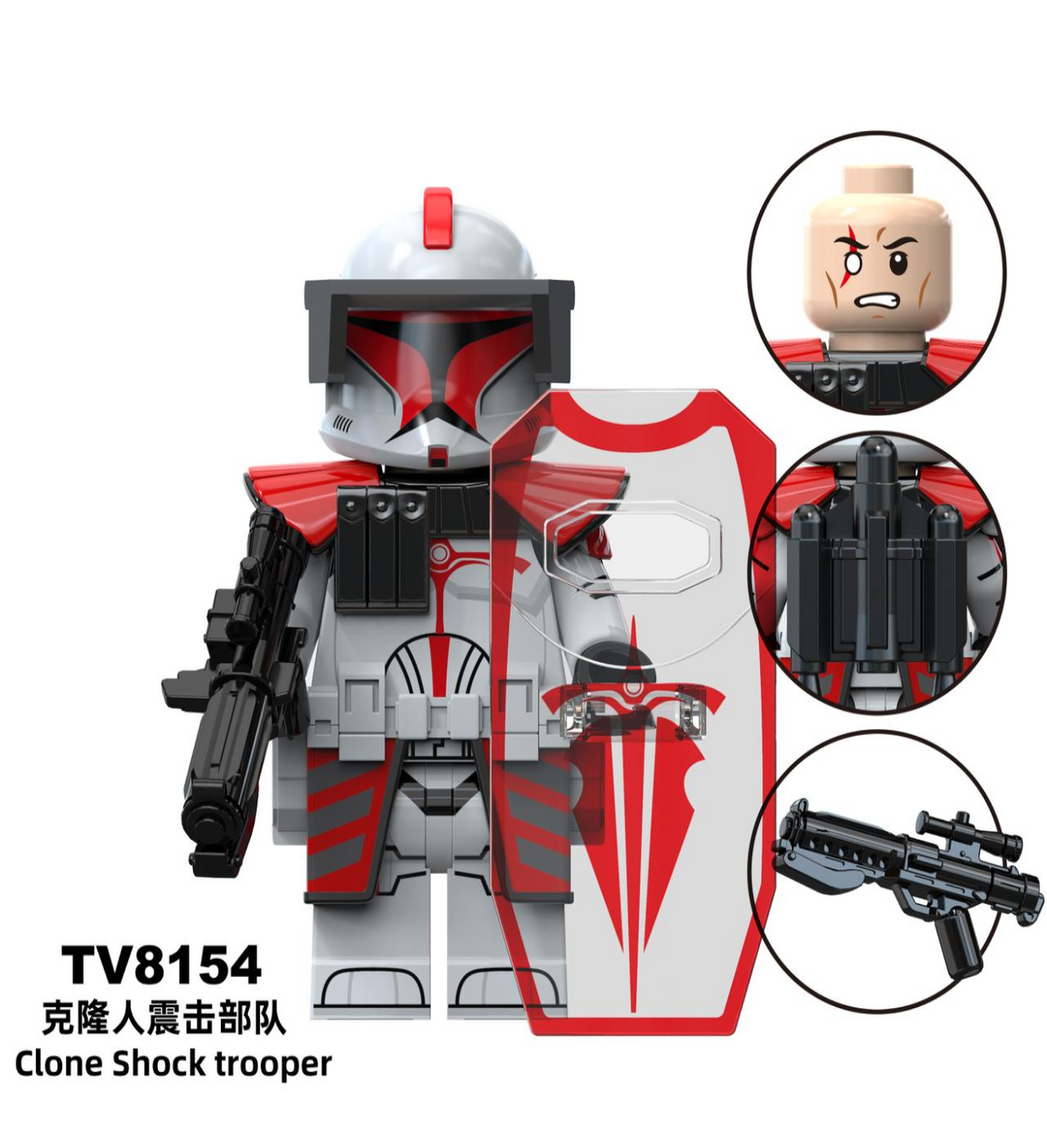 Clone shock Trooper de Starwars 157