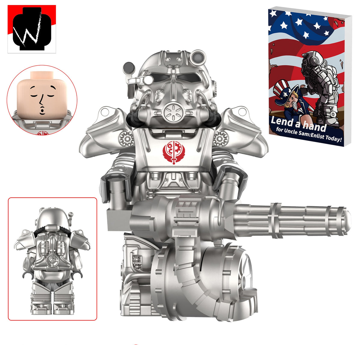 T60 armor Powered  de Fallout 5