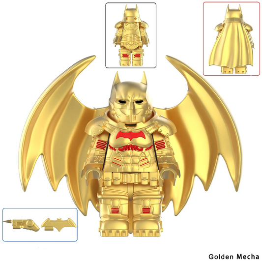 Batman mecha dorado de DC Comic 49