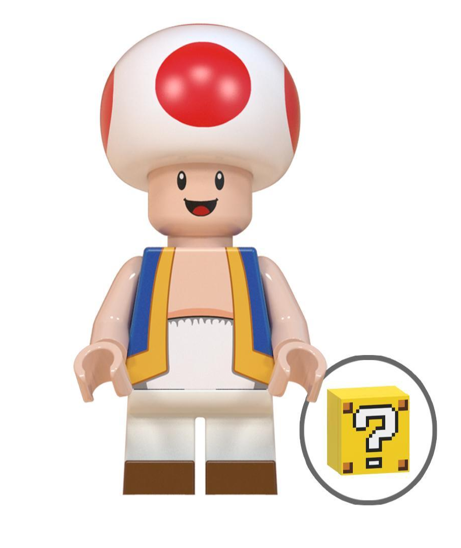 Toad de Super Mario Bros 1