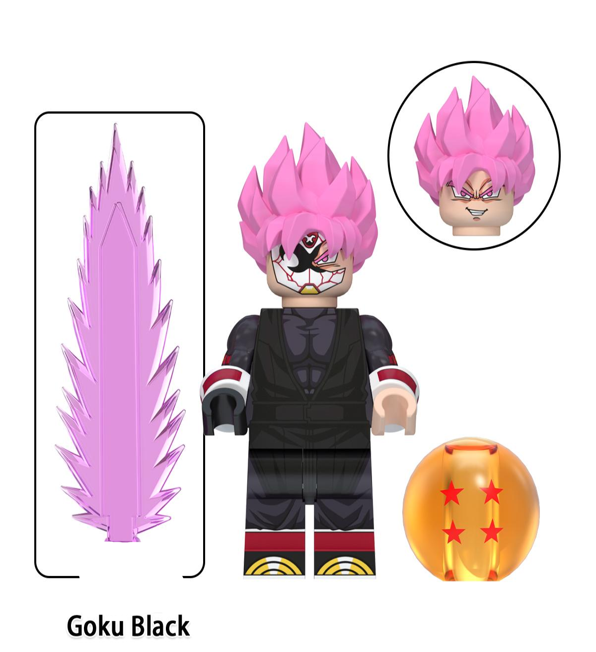 Goku Black rose de Dragon ball 19