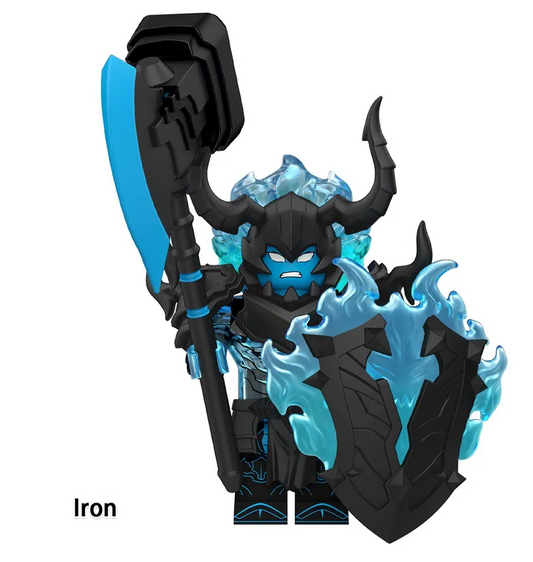 Minifigura Iron de Solo Leveling - coleccionable anime