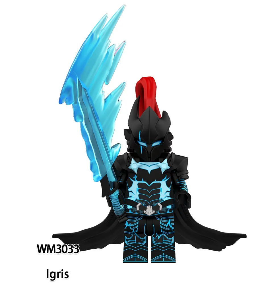 Minifigura Igris Sombra de Solo Leveling - coleccionable anime