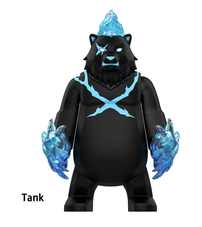 Minifigura Tank Sombra de Solo Leveling - coleccionable anime