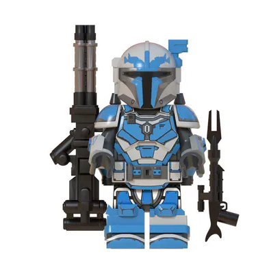 Heavy Infantry Mandalorian blue de Star Wars 61