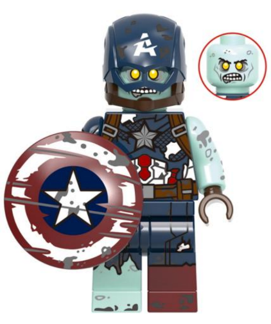 Capitam America Zombie de Marvel 145
