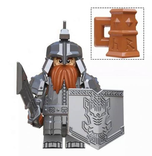 Dain II Iron Foot del Señor de los Anillos 1